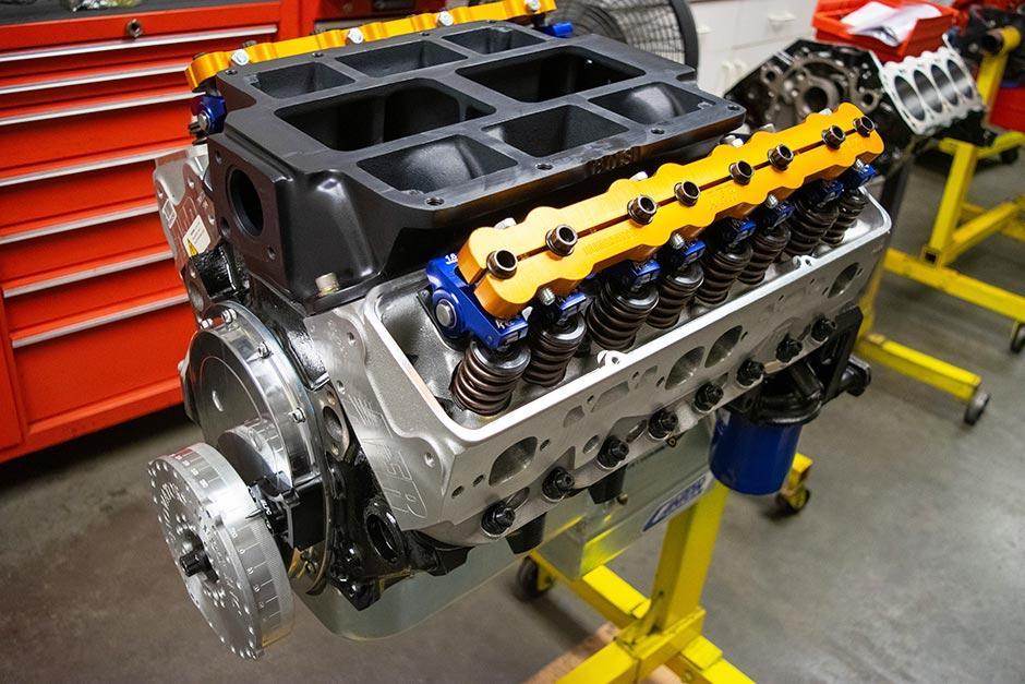 Supercharged Small Block Chevy Engine
